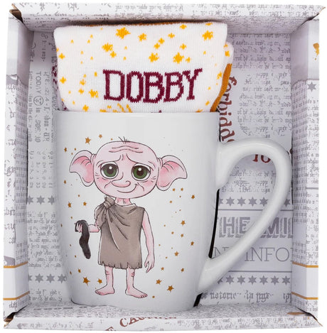 Chaussettes mug Harry Potter dobby tête unisexe - multicolore - standard