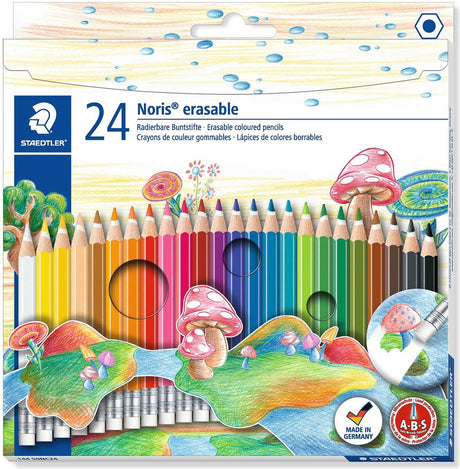 Jouets Staedtler | oeuvre créative bricolage - noris club effaçable - set 24 pcs