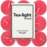 Bougies chauffe-plat parfumées fruits rouges 18 pièces