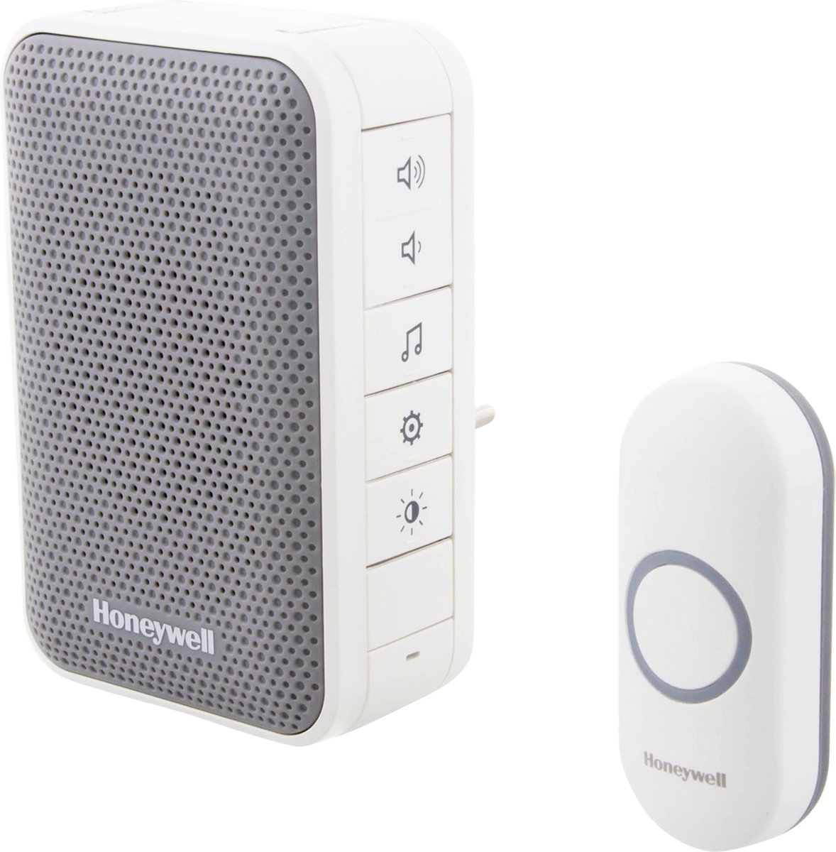 Honeywell home dc313np2 - sonnette sans fil - blanc - avec mode veille silencieux