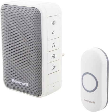 Honeywell home dc313np2 - sonnette sans fil - blanc - avec mode veille silencieux