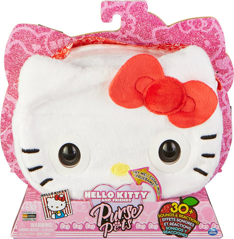 Purse Pets - Sanrio Hello Kitty et ses amis Hello Kitty sac à main animal interactif avec plus de 30 sons et réactions