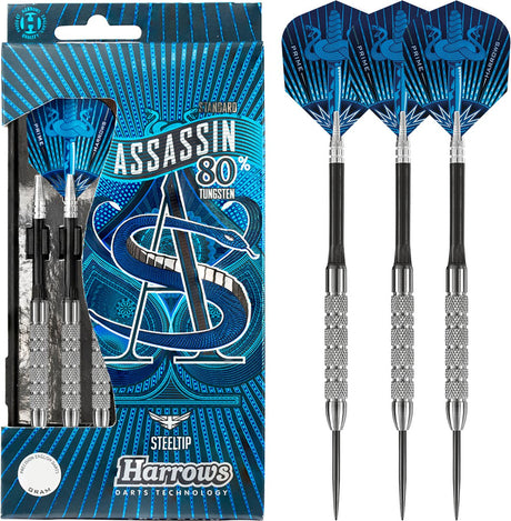 Fléchettes Harrows - assassin standard 80% tungstène 22 grammes