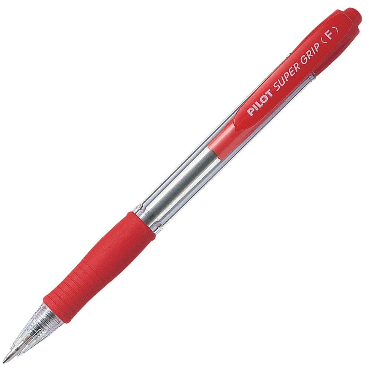 Stylo à bille Pilot super grip rouge 12 pièces