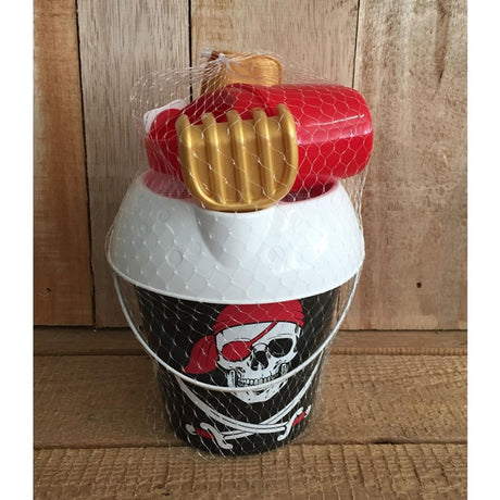 Set de seaux Adriatique pirate Ø18cm avec arrosoir