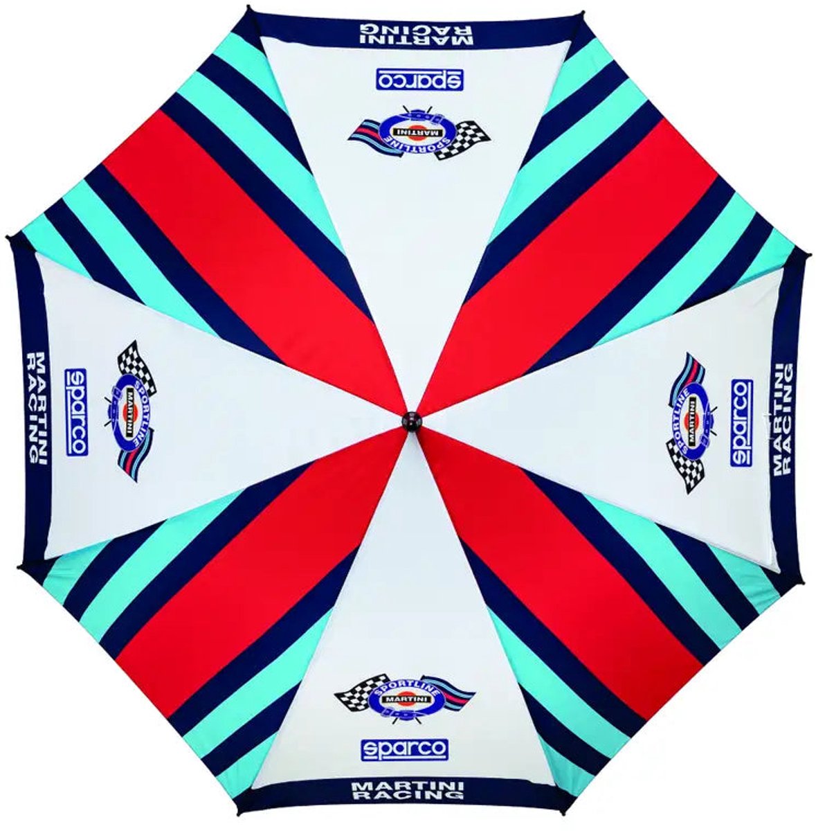 Parapluie Sparco Martini Racing réplique 80 Martini Racing - noir - bleu marine - taille taille unique