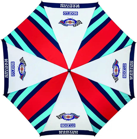 Parapluie Sparco Martini Racing réplique 80 Martini Racing - noir - bleu marine - taille taille unique