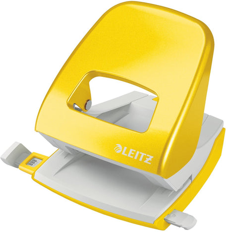 Perforatrice Leitz wow 2 trous - perfore jusqu'à 30 feuilles - jaune