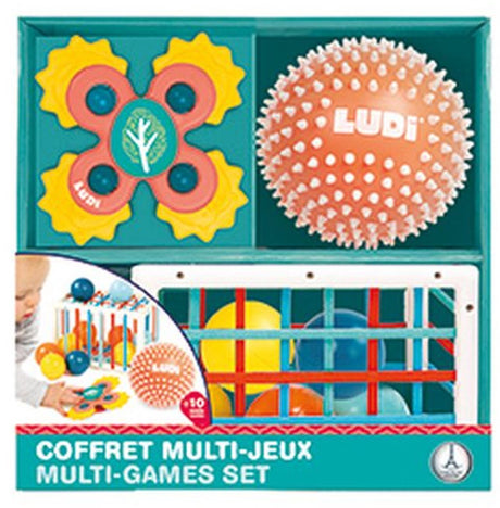 Ludi - ensemble multi-jeux - jouets sensoriels
