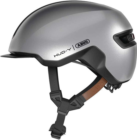 Abus Helm Hud-y Gleam Silver L 57-61cm