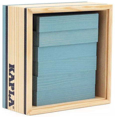 Kapla - couleur - jouets de construction - bleu clair - 40 planches