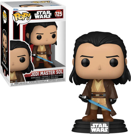 Funko Star Wars L'Acolyte - Figurine en vinyle Maître Jedi Sol 725 Pop! multicolore