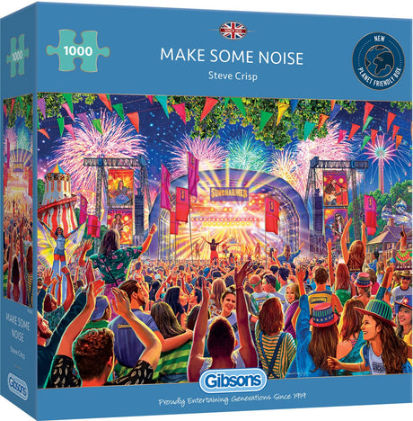 Puzzle Gibsons 1000 pièces font du bruit | 2 pièces