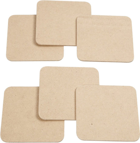 Société créative https : www.ccobby.nl coasters-size-10x10-cm-thickness-3-mm-50-piece-1-box