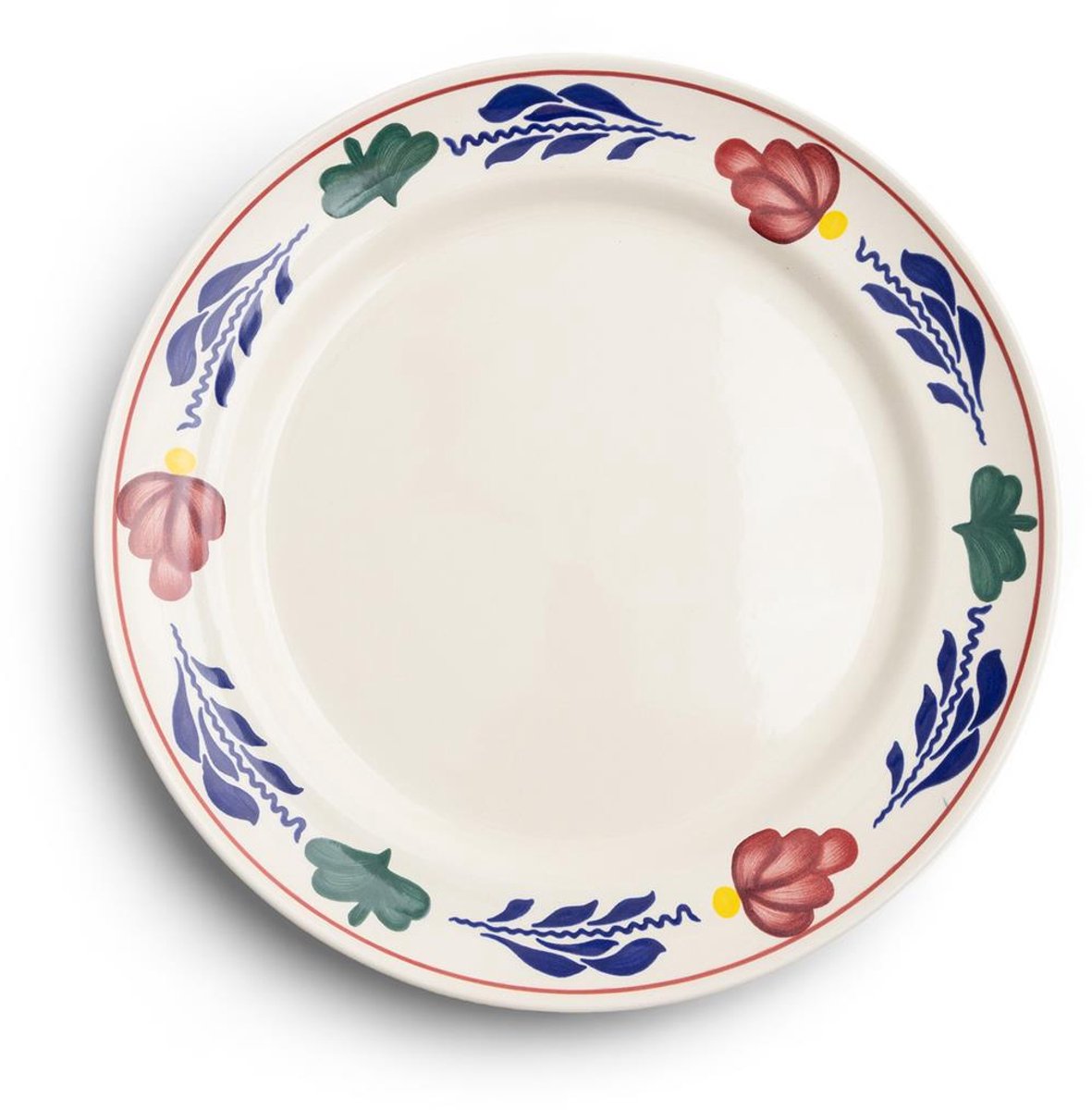 Assiette plate Royal boch boerbont 24 cm | 6 pièces