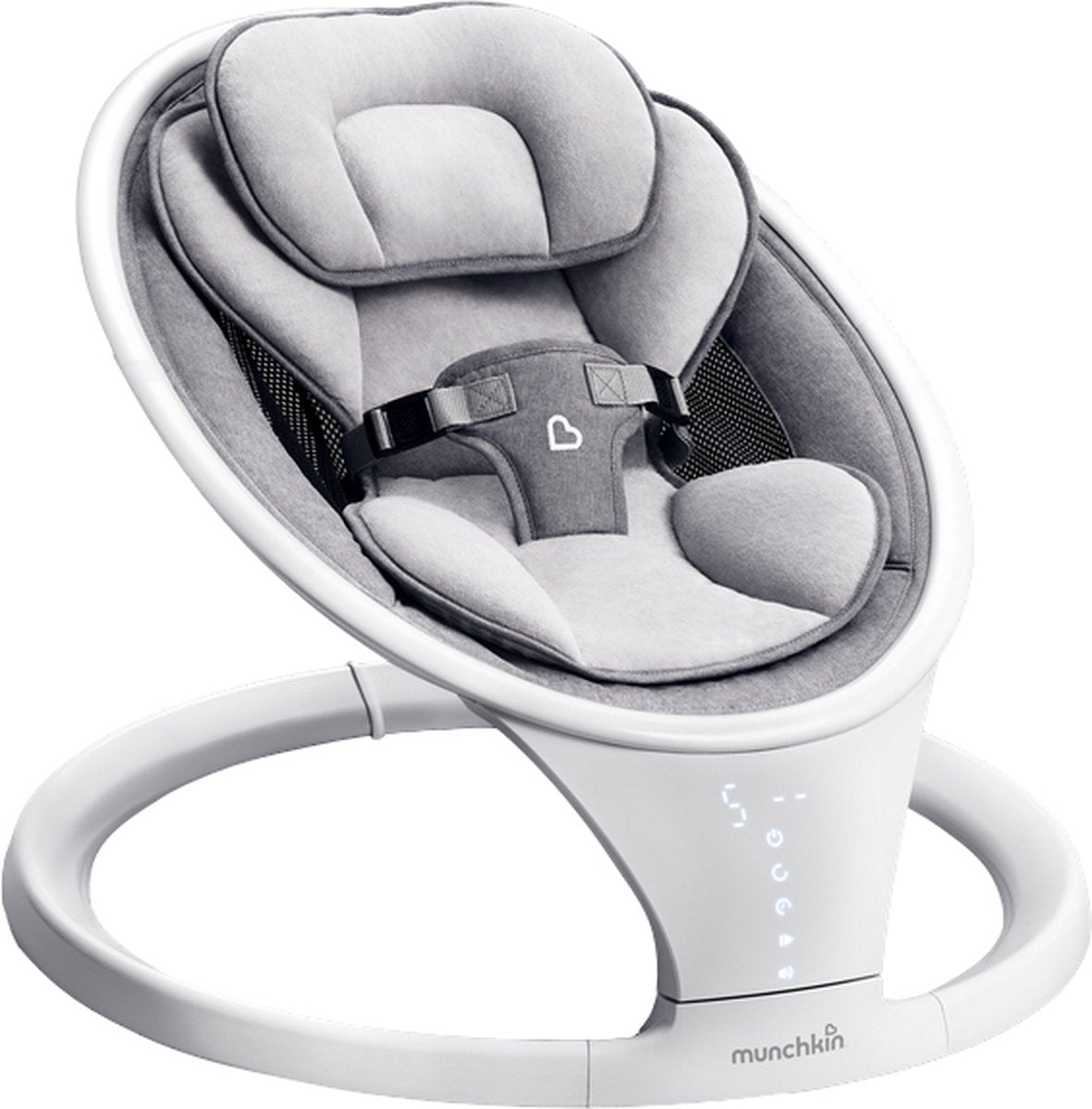 Balançoire Munchkin - chaise à bascule pour bébé, électrique, légère, Bluetooth - chaise à bascule