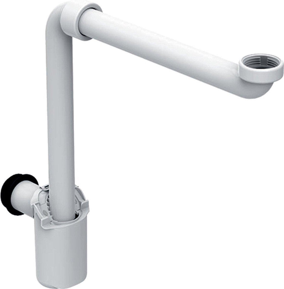 Siphon Geberit peu encombrant 32 mm. 1 1 4 blanc