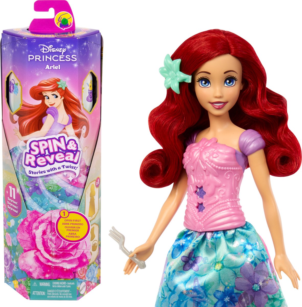 La rotation des princesses Disney révèle la poupée Ariel