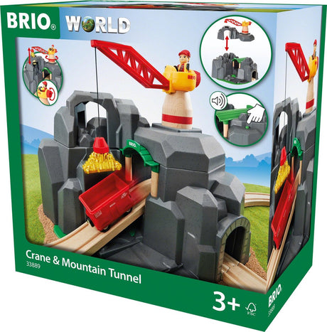 Grue Brio et tunnel de montagne - 33889