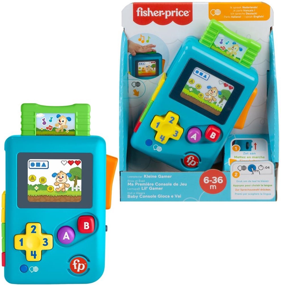 Fisher Price Écoute et apprentissage du jeu et apprenez Lil Gamer NL
