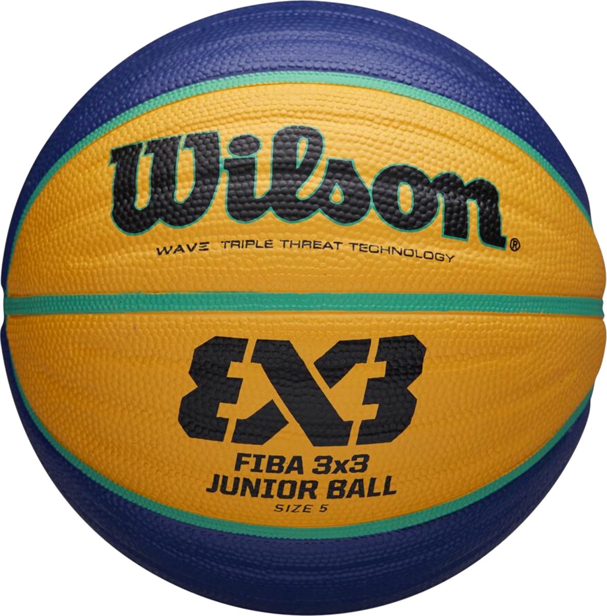 Réplique de basket-ball junior Wilson 3x3 taille 5 - usage extérieur