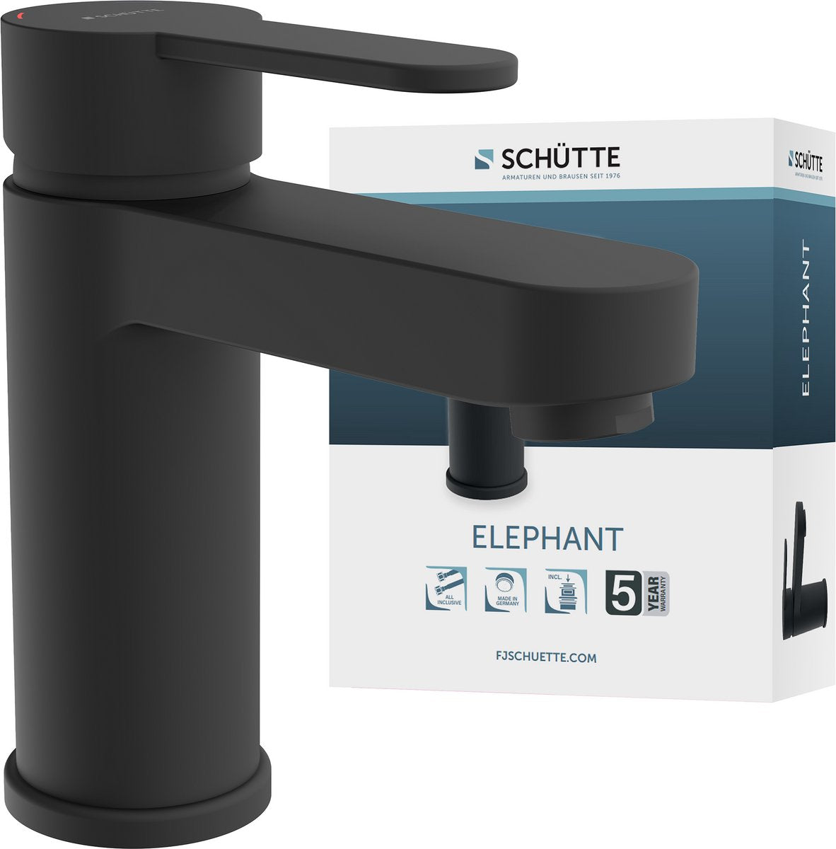 Schütte lavabo à lavabo mixte Matzwart