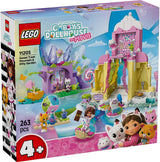 Maison de poupée Lego Gabby 11205, montagne de bonbons et jardin de chatons
