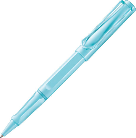 Stylo roller moderne Lamy Safari Aquasky 3d1 - en plastique robuste - avec poignée ergonomique et clip métallique autonome, incl. recharge roller m 63 m noir