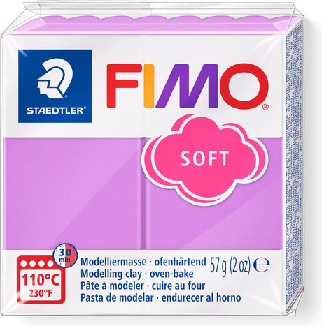 Fimo® soft, lavande, 57 gr 1 boîte