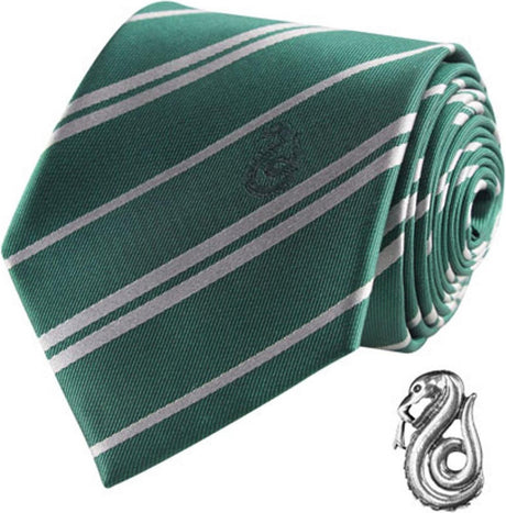 Cinereplicas Harry Potter : coffret de luxe cravate Serpentard