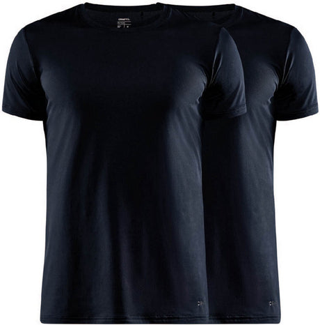 Craft core dry tee multi 2-pack m chemise thermique homme - noir