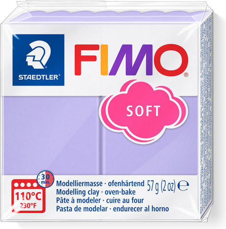 Pâte à modeler Fimo douce 57 g lilas