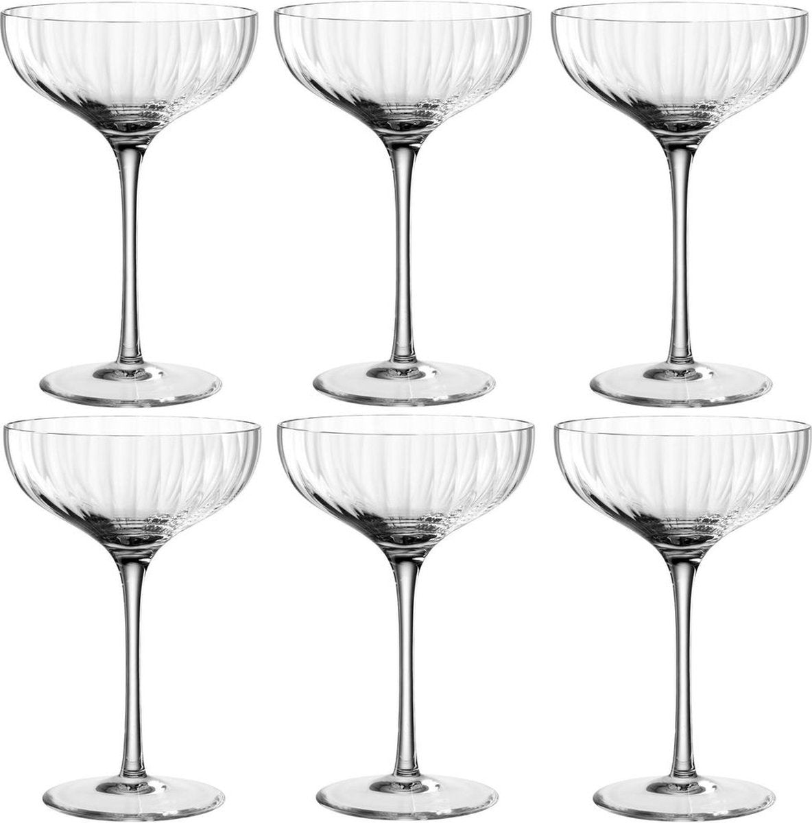 Coupe à champagne Leonardo Poesia 260 ml transparent - set 6