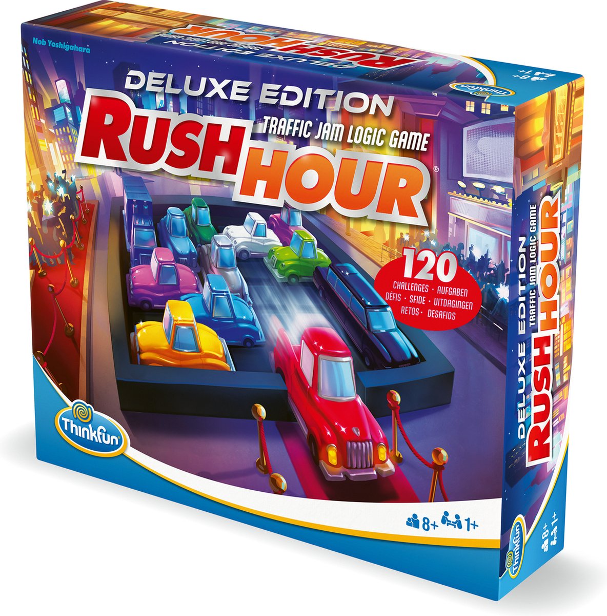 Thinkfun Ravensburger Rush Hour Deluxe - Jeu de puzzle pour enfants et adultes.