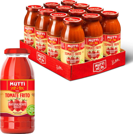 Sauce tomate Mutti tomate frito - 12 x 300 grammes