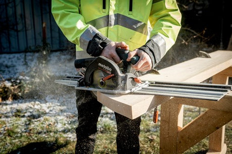 Metabo ks 18 ltx 57 bl + fs 160 accu cirkelzaag 18v set | zonder accu en lader | x 340 - 691222000