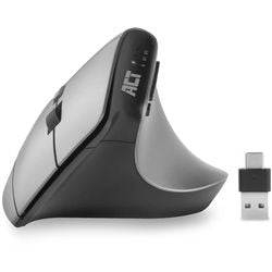 Souris ergonomique sans fil Act avec Bluetooth et USB-C USB-A