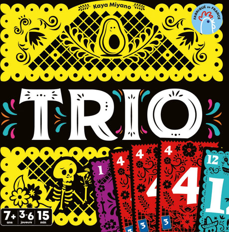 Asmodee trio, jeu de cartes, soustraction, 7 ans, jeu familial