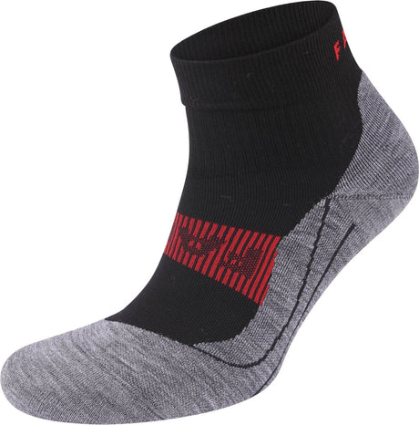 Falke ru4 cool chaussettes de course courtes en matériau fonctionnel anti-ampoules hommes noir - taille 39-41
