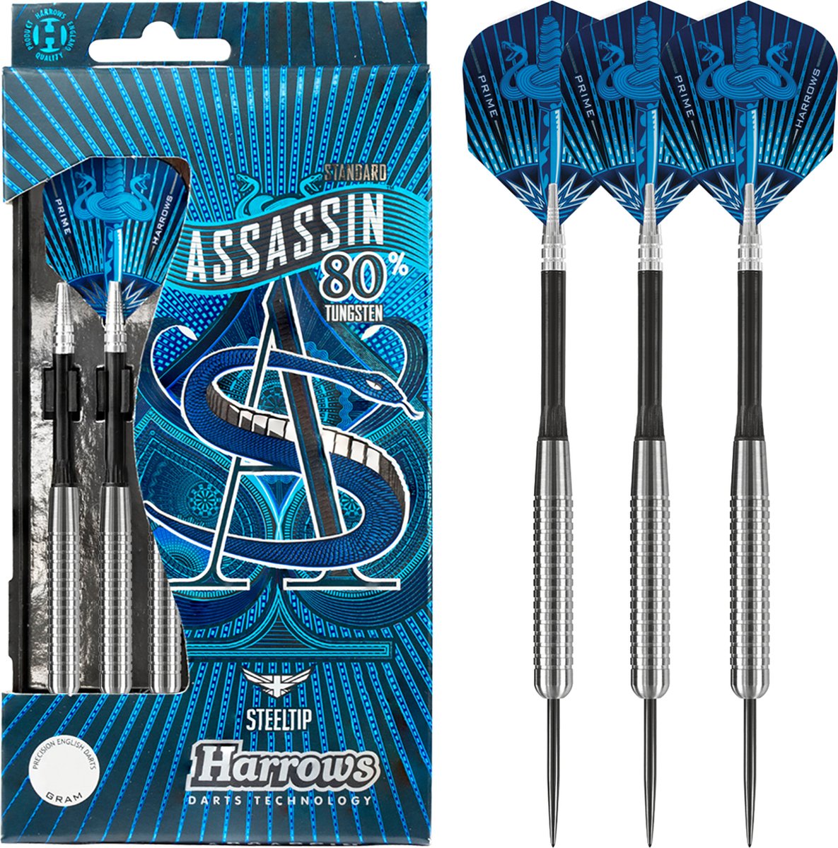 Harrows assassin 80% 25 grammes - fléchettes