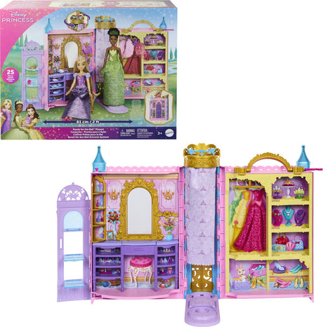 Ensemble de jeu princesse Disney prêt pour le bal