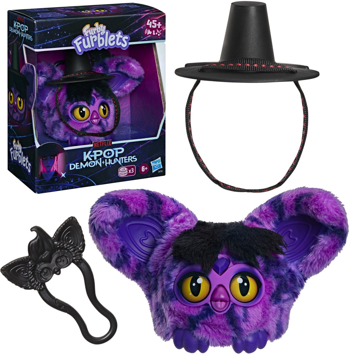Hasbro furby furblets kpop chasseurs de démons saja boy démon