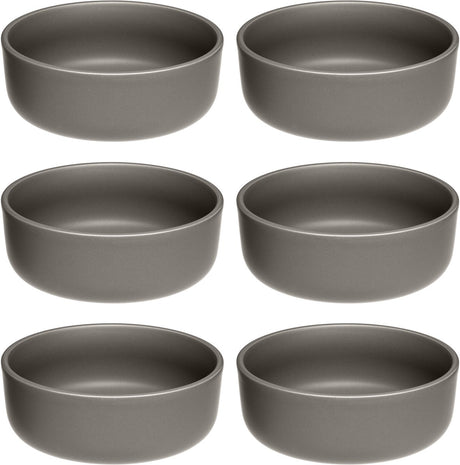 Leonardo roma bol 16cm taupe - set 6