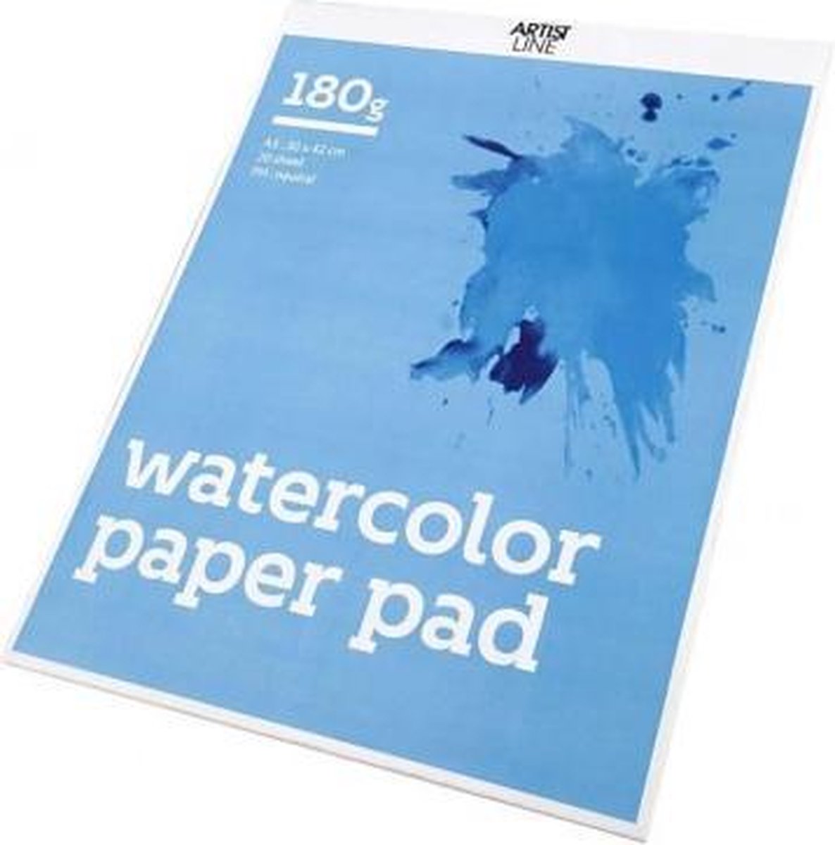 Creativ company bloc aquarelle a3 180 gr blanc 20 feuilles