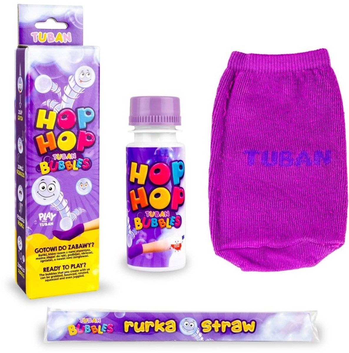 Ensemble de soufflage de bulles Tuban | hop hop bulles rebondissantes