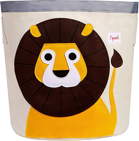 3 pousses - bac de rangement - meuble lion jaune lion jaune