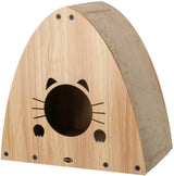 Trixie maison de crabe mdf marron clair
