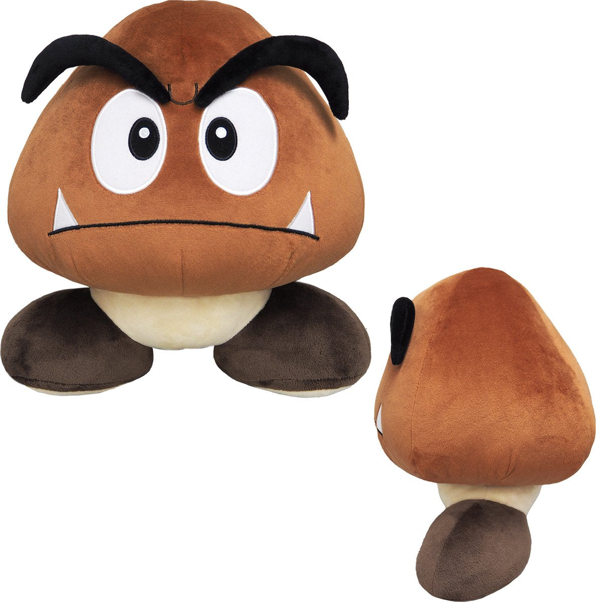 Ensemble super mario - goomba - peluche 30cm