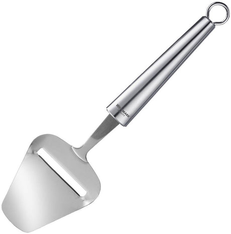Trancheuse à fromage manuelle Westmark trancheuse à fromage à pâte dure, largeur de coupe : 5 cm, longueur : 25,4 cm, acier inoxydable, gloire, argent, 18262270