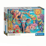 Clementoni puzzle Carnaval des éléphants, 500 pcs.